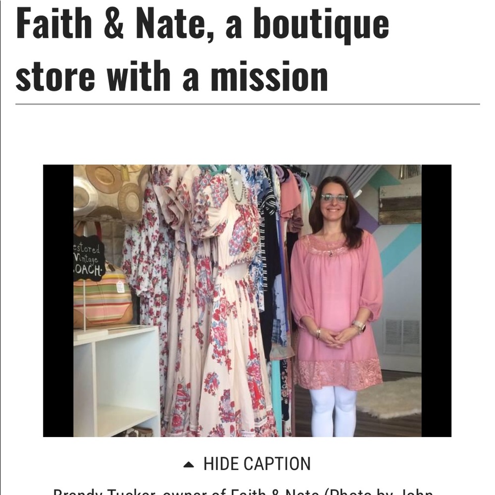 Welcome to Faith & Nate, a Boutique born from Love